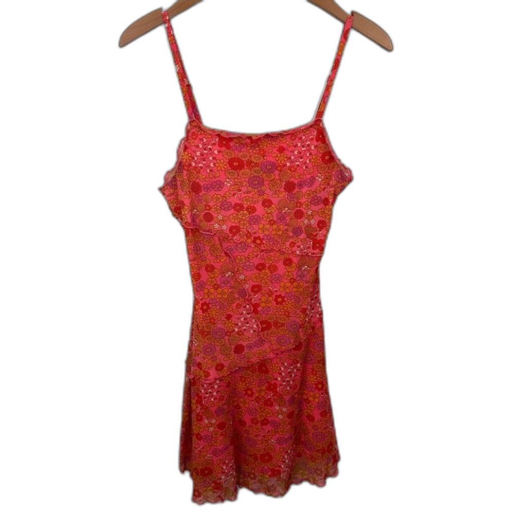 Wild Fable Floral Mini Dress Size Small Y2K Sexy Night Party Valentine's Cute